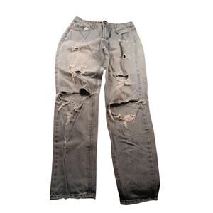 Forever 21 Womens Light Wash Distressed Jeans - Size 28